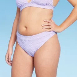 Women's Wavy Terry Textured Mid-Waist Ultra High Leg Cheeky Bikini Bottom - Wild Fable™ Lilac Purple 12 Women's Wavy Terry Textured Mid-Waist Ultra High Leg Cheeky Bikini Bottom - Wild Fable™ Lilac Purple -Wild Fable Shop GUEST c90e0b1a 7fff 4533 912f 07df8cc1b936