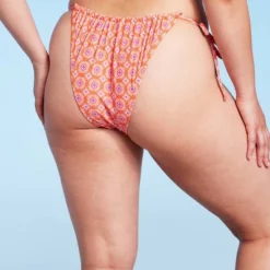 Women's Ultra High Leg Adjustable Coverage Bikini Bottom - Wild Fable™ Orange Tile Print 16 Women's Ultra High Leg Adjustable Coverage Bikini Bottom - Wild Fable™ Orange Tile Print -Wild Fable Shop GUEST cb9dc216 864a 4c55 bd04 3c84104b284d