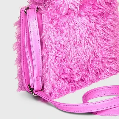 Fur Mini Value Tote Crossbody Bag - Wild Fable™ Pink 3 Fur Mini Value Tote Crossbody Bag - Wild Fable™ Pink