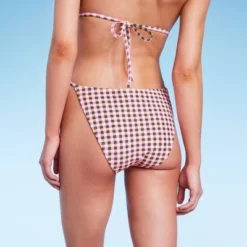 Women's High Leg Cheeky Bikini Bottom - Wild Fable™ Multi Check Print 12 Women's High Leg Cheeky Bikini Bottom - Wild Fable™ Multi Check Print -Wild Fable Shop GUEST ccd7b968 4a37 45c7 b58a 4de2ee536d2b