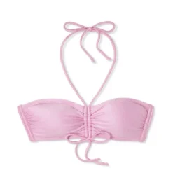Women's Cinch-Front Halter Bandeau Bikini Top - Wild Fable™ Shiny Pink 14 Women's Cinch-Front Halter Bandeau Bikini Top - Wild Fable™ Shiny Pink -Wild Fable Shop GUEST ce37c3ae 1db6 4f8f 9922 352047f61c5e