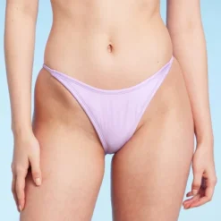 Women's Side Tab High Leg Cheeky Bikini Bottom - Wild Fable™ Shiny Light Purple 15 Women's Side Tab High Leg Cheeky Bikini Bottom - Wild Fable™ Shiny Light Purple -Wild Fable Shop GUEST ce65d285 d1ae 4fe5 b711 a3b9b598342f
