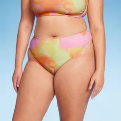 Women's High Leg Cheeky Bikini Bottom - Wild Fable™ Pink/Orange/Yellow Tie-Dye 17 Women's High Leg Cheeky Bikini Bottom - Wild Fable™ Pink/Orange/Yellow Tie-Dye -Wild Fable Shop GUEST cf82d66a 08d0 4b14 a58e 1d131b1defbb