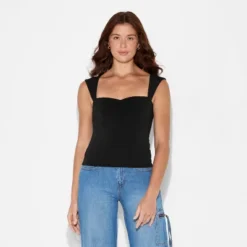 Women's Synthetic Open Back Tank Top - Wild Fableā¢