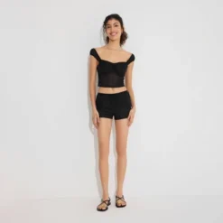 Women's Textured Knit Shorts - Wild Fableā¢