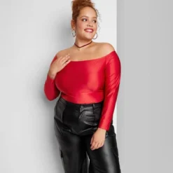 Women's Long Sleeve Off The Shoulder T-Shirt - Wild Fable™ 11 Women's Long Sleeve Off The Shoulder T-Shirt - Wild Fable™ -Wild Fable Shop GUEST d36ab4d2 5979 4fe9 b78c 3df2bf04f2d9