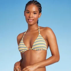 Women's Ribbed Triangle Bikini Top - Wild Fable™ Blue/Green/Pink Striped 8 Women's Ribbed Triangle Bikini Top - Wild Fable™ Blue/Green/Pink Striped -Wild Fable Shop GUEST d3ef2998 fc07 4f0d b6d2 0571a54da98a