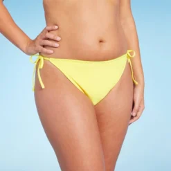 Women's Side-Tie Cheeky Bikini Bottom - Wild Fable™ Yellow 11 Women's Side-Tie Cheeky Bikini Bottom - Wild Fable™ Yellow -Wild Fable Shop GUEST d64511ec 214e 480d bbb0 3278b8657618