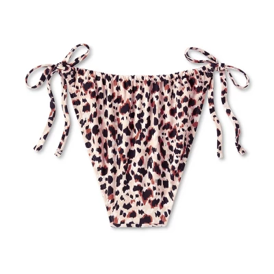 Women's Side-Tie Adjustable Coverage High Leg Bikini Bottom - Wild Fable™ 8 Women's Side-Tie Adjustable Coverage High Leg Bikini Bottom - Wild Fable™ - Image 6