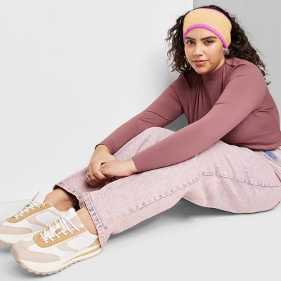 Women's Long Sleeve Mock Neck T-Shirt - Wild Fable™ 8 Women's Long Sleeve Mock Neck T-Shirt - Wild Fable™ - Image 6