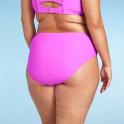 Women's Hipster Medium Coverage Bikini Bottom - Wild Fable⢠Orchid Purple