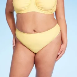 Women's Side-Tie Mid-Rise Cheeky High Leg Bikini Bottom - Wild Fable™ Yellow 7 Women's Side-Tie Mid-Rise Cheeky High Leg Bikini Bottom - Wild Fable™ Yellow -Wild Fable Shop GUEST ddd343c8 7515 4d85 9e60 16e22dd96a04