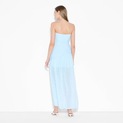 Women's Drop Waist Tube Maxi A-Line Dress - Wild Fable™ 4 Women's Drop Waist Tube Maxi A-Line Dress - Wild Fable™ - Image 2