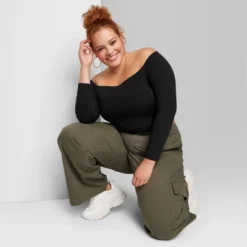 Women's Long Sleeve Off The Shoulder T-Shirt - Wild Fable™ 9 Women's Long Sleeve Off The Shoulder T-Shirt - Wild Fable™ -Wild Fable Shop GUEST e1ed2e79 c858 4f08 b991 191552cbc2ed