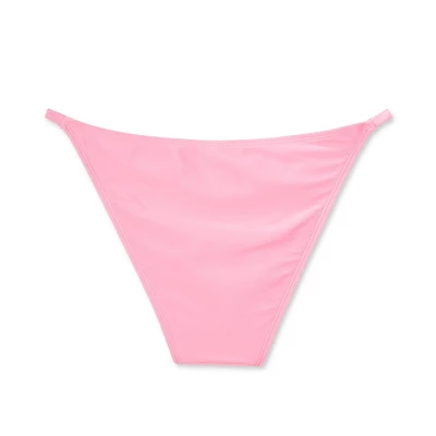 Women's Side Tab Extra Cheeky Bikini Bottom - Wild Fable™ Pink 8 Women's Side Tab Extra Cheeky Bikini Bottom - Wild Fable™ Pink - Image 6