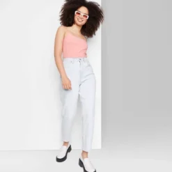 Women's Super-High Rise Curvy Tapered Jeans - Wild Fable™ Ultra Light Wash 8 Women's Super-High Rise Curvy Tapered Jeans - Wild Fable™ Ultra Light Wash -Wild Fable Shop GUEST e74f7d85 9e29 4bb9 b84c 719d51aa3f45