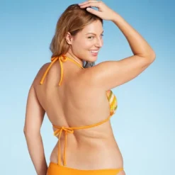 Women's Crochet Triangle Bikini Top - Wild Fable™ Orange Multi Striped 10 Women's Crochet Triangle Bikini Top - Wild Fable™ Orange Multi Striped -Wild Fable Shop GUEST e775dc1d 0be5 48c9 b9b7 63db44200623