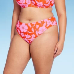 Women's Low-Rise Hipster Bikini Bottom - Wild Fable™ Orange/Pink Tropical Print 11 Women's Low-Rise Hipster Bikini Bottom - Wild Fable™ Orange/Pink Tropical Print -Wild Fable Shop GUEST e9d63671 a78e 45c3 ab30 23f010bcd824