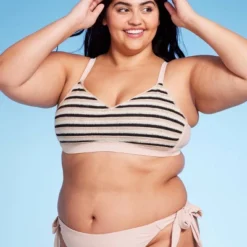 Women's Striped Crochet Bralette Bikini Top - Wild Fable™ 16 Women's Striped Crochet Bralette Bikini Top - Wild Fable™ -Wild Fable Shop GUEST ee64a778 16fa 4d5a 8583 d1636711a423