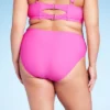 Women's Mid-Rise Full Coverage Bikini Bottom - Wild Fable™ Pink 1 Women's Mid-Rise Full Coverage Bikini Bottom - Wild Fable™ Pink -Wild Fable Shop GUEST ef0e5e84 679b 41e5 a913 b540871ab813