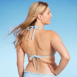 Women's Lace Detail Triangle Bikini Top - Wild Fable™ Blue 12 Women's Lace Detail Triangle Bikini Top - Wild Fable™ Blue -Wild Fable Shop GUEST ef5378b5 46a3 4daa a29b 5f09ec9fb198