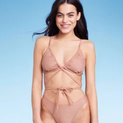 Women's Strappy Underwire Bikini Top - Wild Fable™ Brown Lurex 16 Women's Strappy Underwire Bikini Top - Wild Fable™ Brown Lurex -Wild Fable Shop GUEST f1927e3f 34dc 4151 b6c9 d806a5a38a74