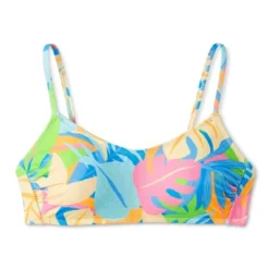 Women's Scoop Neck Bralette Bikini Top - Wild Fable™ Multi Tropical Print 14 Women's Scoop Neck Bralette Bikini Top - Wild Fable™ Multi Tropical Print -Wild Fable Shop GUEST f4f1abd4 c56b 406d 8a17 c47969a25516