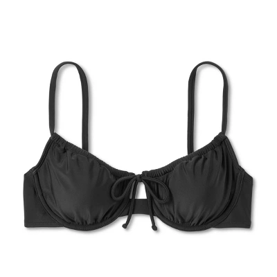 Women's Shirred Underwire Bikini Top - Wild Fable™ 7 Women's Shirred Underwire Bikini Top - Wild Fable™ - Image 5