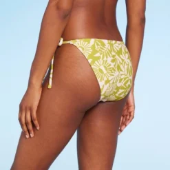 Women's Side-Tie Low-Rise Cheeky High Leg Bikini Bottom - Wild Fable™