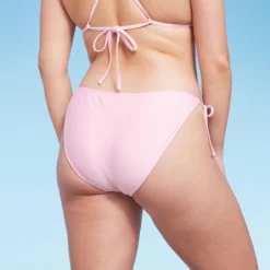 Women's Side-Tie Scoop Front High Leg Cheeky Bikini Bottom - Wild Fable™ Light Pink Lurex 11 Women's Side-Tie Scoop Front High Leg Cheeky Bikini Bottom - Wild Fable™ Light Pink Lurex -Wild Fable Shop GUEST faf96daf b975 4985 86e7 020de1810539
