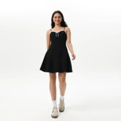 Women's Bow Ruffle Mini Dress - Wild Fable™ Black -Wild Fable Shop GUEST fd47f496 79bf 46aa 82a3 0d4cf99cd2f1